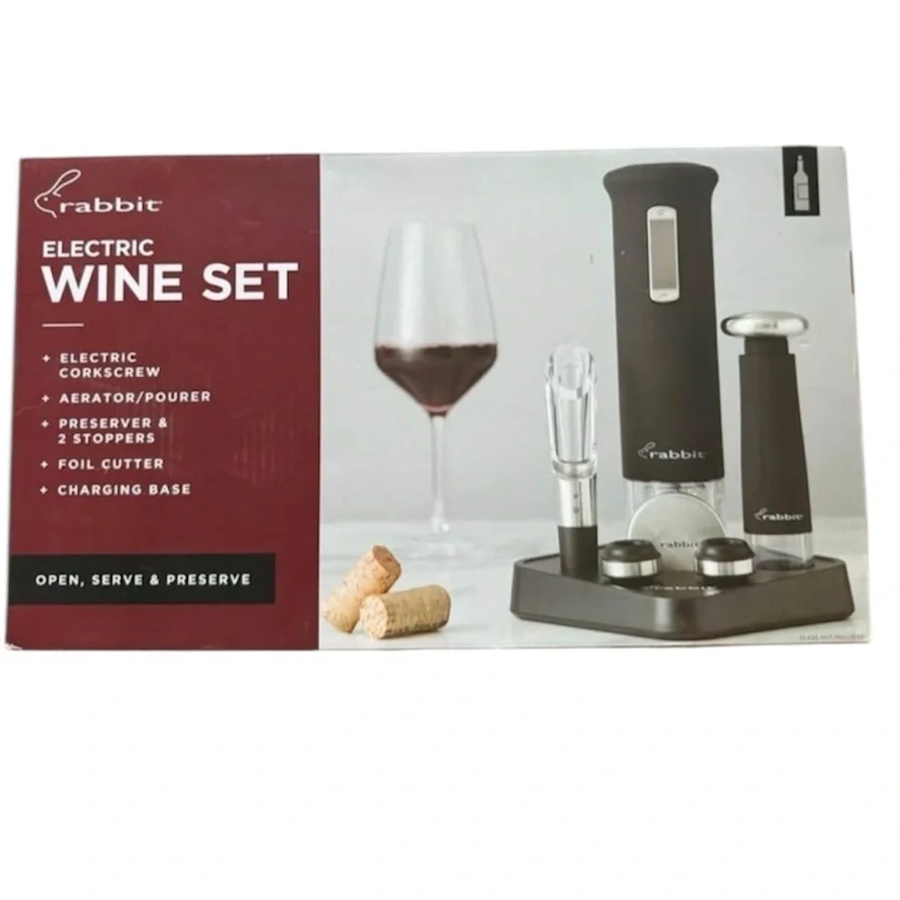 Rabbit Electric Wine Set